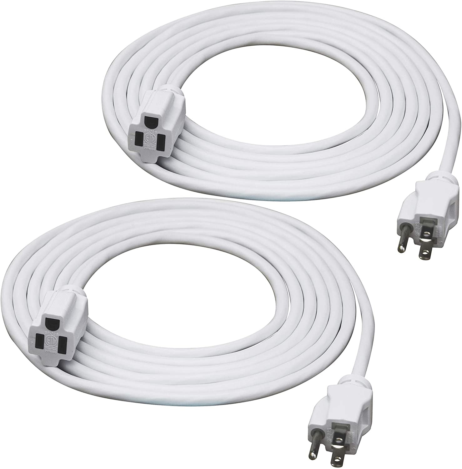 Master Electrician 02352ME01 Outdoor Extension Cord, 20', 16/3, White, Each  