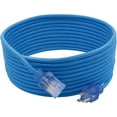 thumbnail image 1 of Clear Power 50 ft Blue Outdoor Extension Cord, 1 of 8