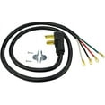 thumbnail image 1 of Clear Power 6 ft 10/4 SRDT, Indoor Dryer Cord, 4-Wire 30 Amp, Black, CP10019, 1 of 5