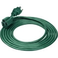 thumbnail image 1 of Clear Power CP10196 16 Gauge 9ft Green 1 Outlet Outdoor Extension Cord, 1 of 5