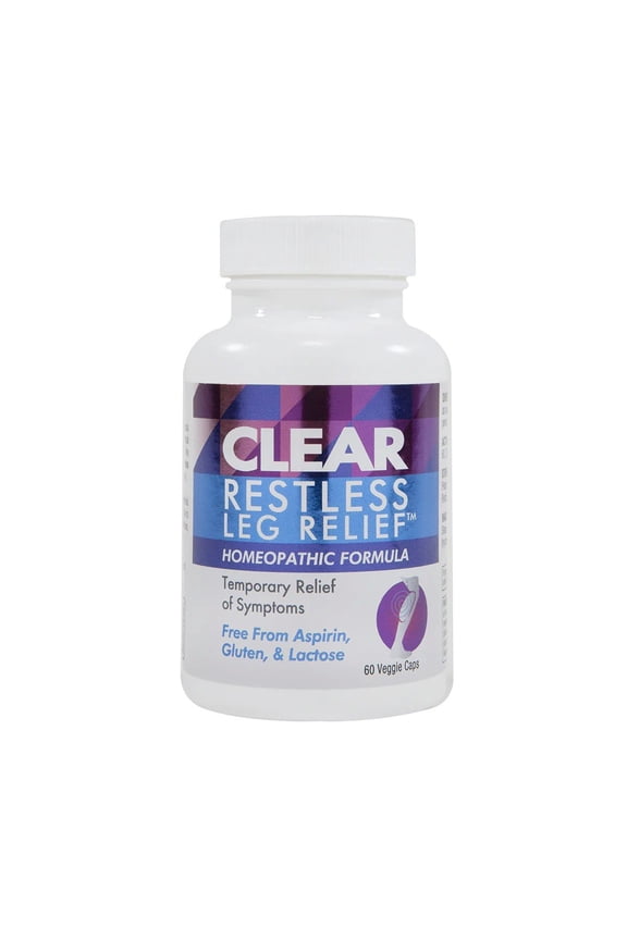 Clear Products Clear Restless Leg Relief 60 Veggie Capsules