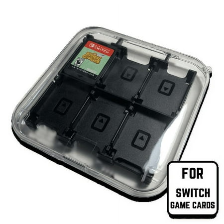 Clear Protective Carrying Case for Nintendo Switch Game Cards