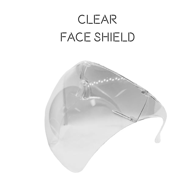 Cleanshield Mask Clear Protective Face Shield Mask - FREE SHIPPING - Walmart Business ...