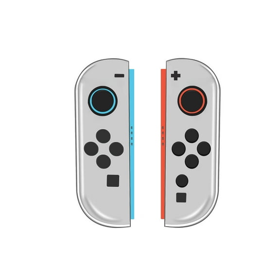 Clear Protective Hard PC Case for Nintendo Switch 2 Joy-Con Controllers - Transparent Split Design Shell (2-Pack)