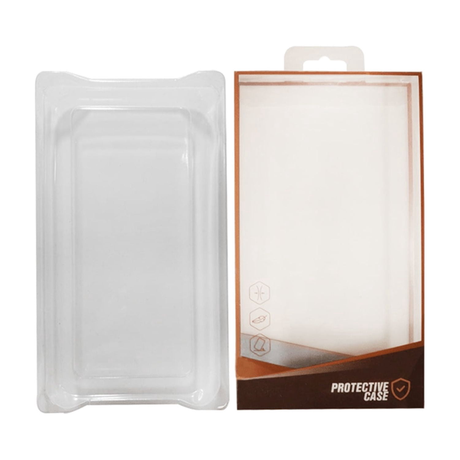 Clear Protective Packaging Box (Small Size/Pack of 50pcs) - Transparent