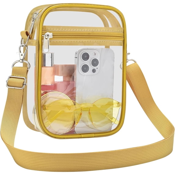 Sac d'extérieur sportif, sac transparent, sac de messager transparent