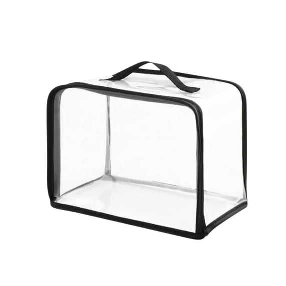 Clear Purse Storage Bag, Transparent Handbag Organizer with Handle, Foldable Closet Storage Cover for Bags