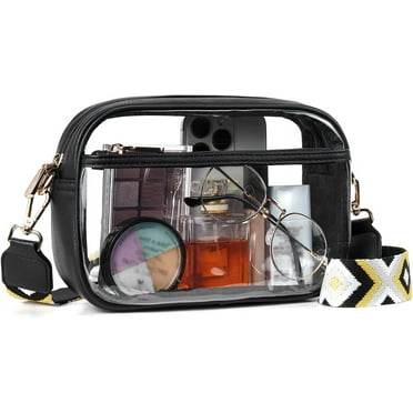 Clear Purses for Women Stadium Approved Clear Bags Small Crossbody Bags Trendy for Concerts Sports