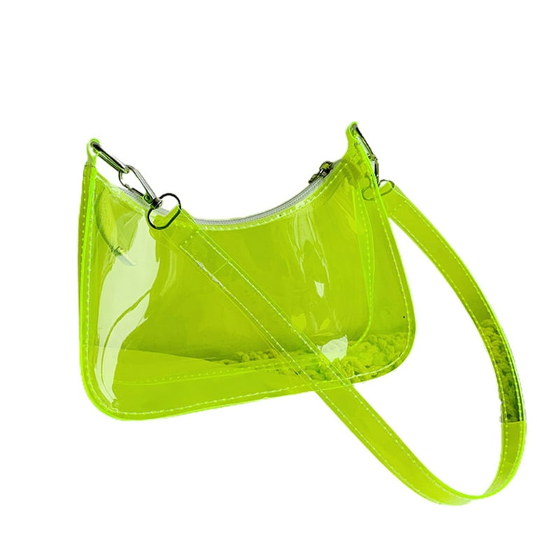 See Your Stuff The Clear Storage hotsell Bag Lime