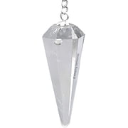 Clear Quartz Crystal Pendulum Divination