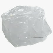 Clear Quartz Crystal Raw Stones 2 Pieces