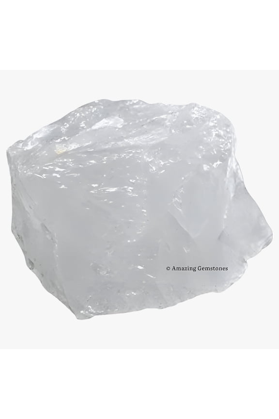 Clear Quartz Crystal Raw Stones (2 Pieces)