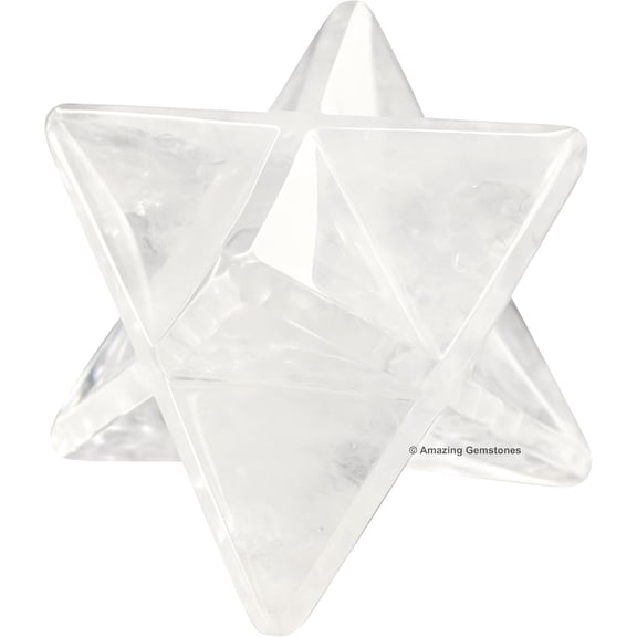 Clear Quartz Merkaba Crystal - 0.75 Inches