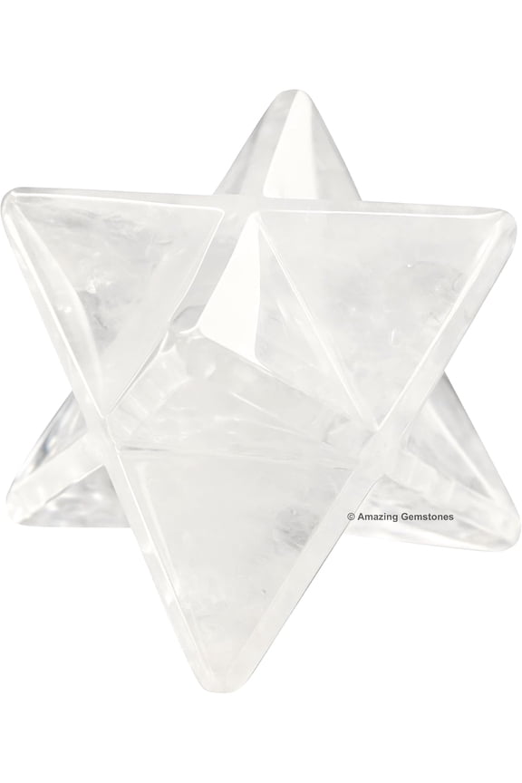 Clear Quartz Merkaba Crystal - 0.75 Inches