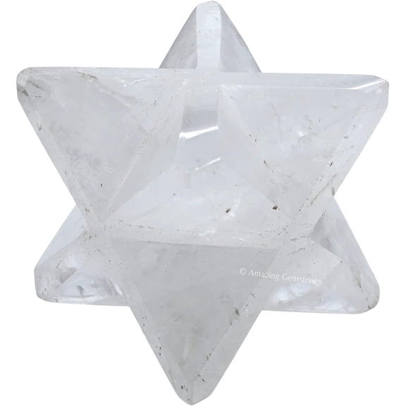 Clear Quartz Merkaba Crystal - 1.5 Inches