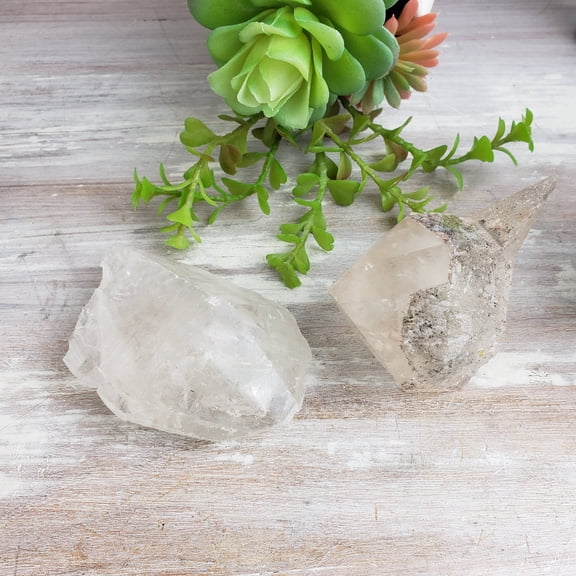 Clear Quartz Natural Points 3-5