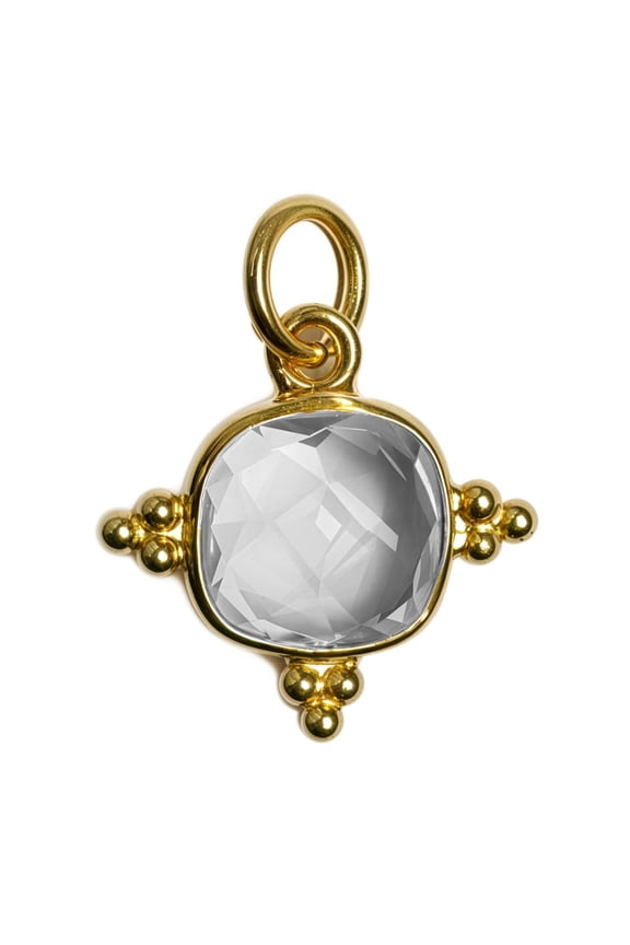 Clear Quartz Star Pendant, Healing Crystal Jewelry, Energy Amplifying Gemstone Pendant, Gift For Her