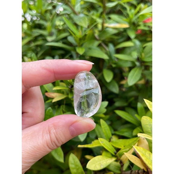 Clear Quartz Tumbled Stones, Polished Natural Clear Quartz Gemstone, Clear Quartz Healing Crystals (Clear Quartz, 10 Pound)