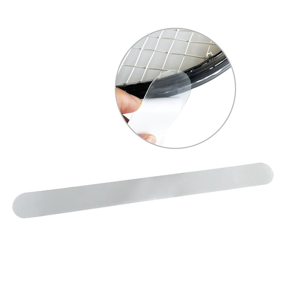 Clear Rackets Head Sticker Tennis Rackets Paddle Head Protections Tape Replacement Sports Racquet Head Edge Guard