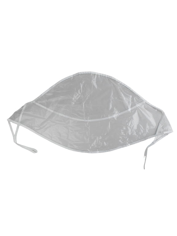 Clear Rain Bonnet, Waterproof Rain Hat, Rain Scarf Hair Cover for Men and Women, Rain Wear Rain Cap for Head Protection
