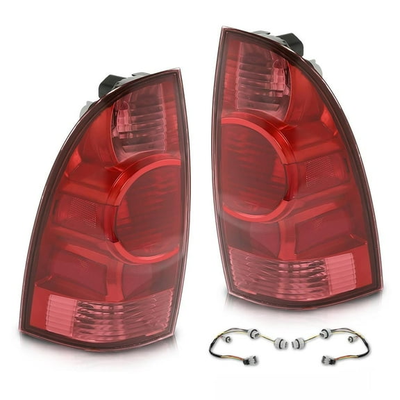 Clear Red Rear Tail Brake Lights Lamps Right Left Fit For Toyota Tacoma 2005-15