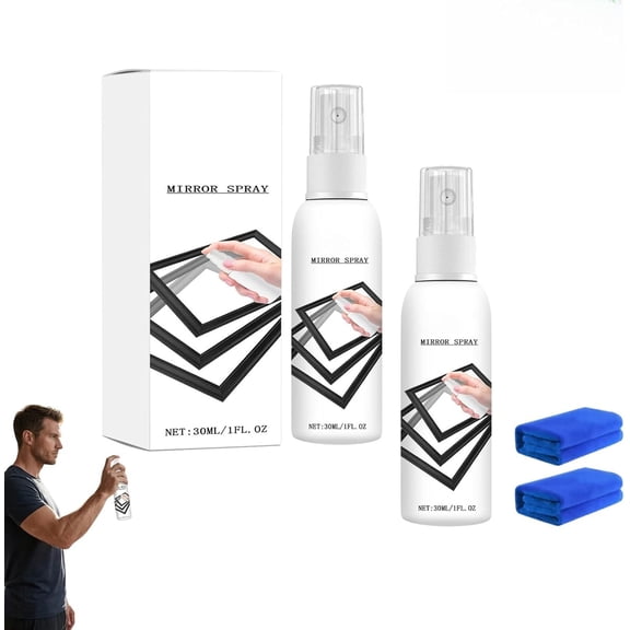 Clear Reflective Spray Paint Outdoor One Way Mirror for Home Car Windows2PCS