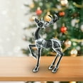 Clear Reindeer Ornaments,Acrylic Christmas Decoration,Reindeer
