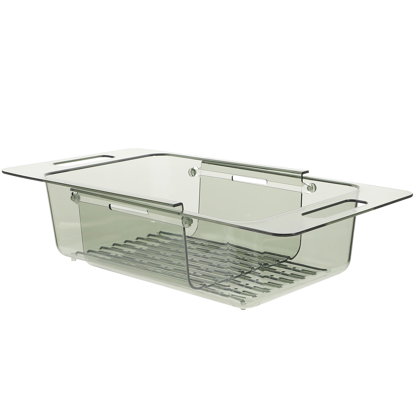Clear Retractable Kitchen Sink Basket Kitchen Sink Rack Retractable