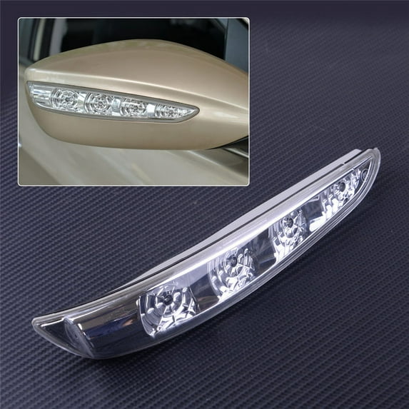 Clear Right Mirror Turn Signal Light Lamp for Hyundai 2011-2015 Sonata 8th i45