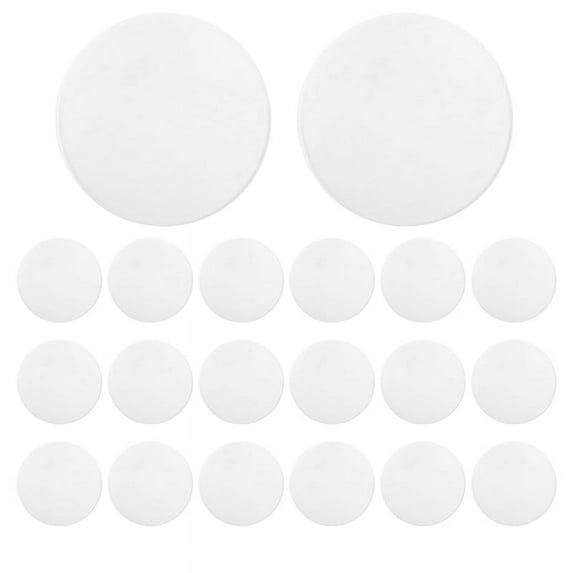 Clear Round Acrylic Sheets, 4 Inch Acrylic Circle Discs Boards Blanks Sheets Signs for Picture Frame,Painting,