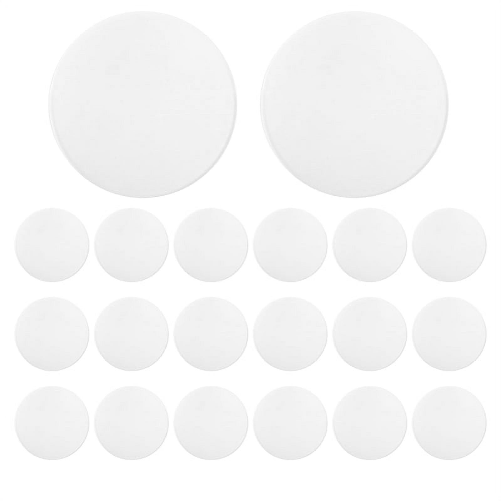Clear Round Acrylic Sheets, 4 Inch Acrylic Circle Discs Boards Blanks