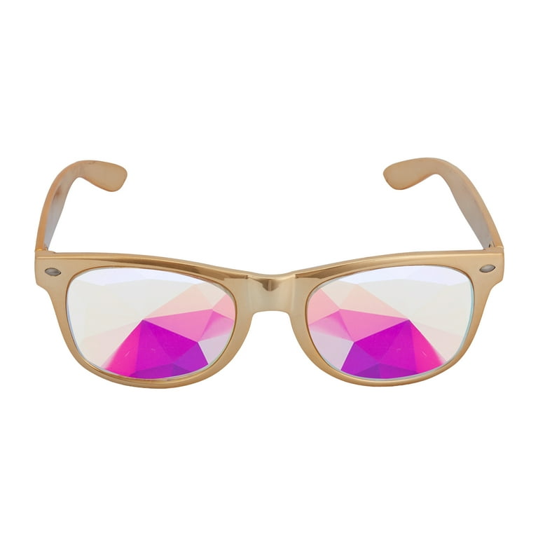 Round Glasses with Kaleidoscope Lens Round Glasses with Kaleidoscope Lens