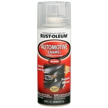 Clear, Rust-Oleum Automotive Gloss Acrylic Enamel 2X Spray Paint-271913, 12 oz