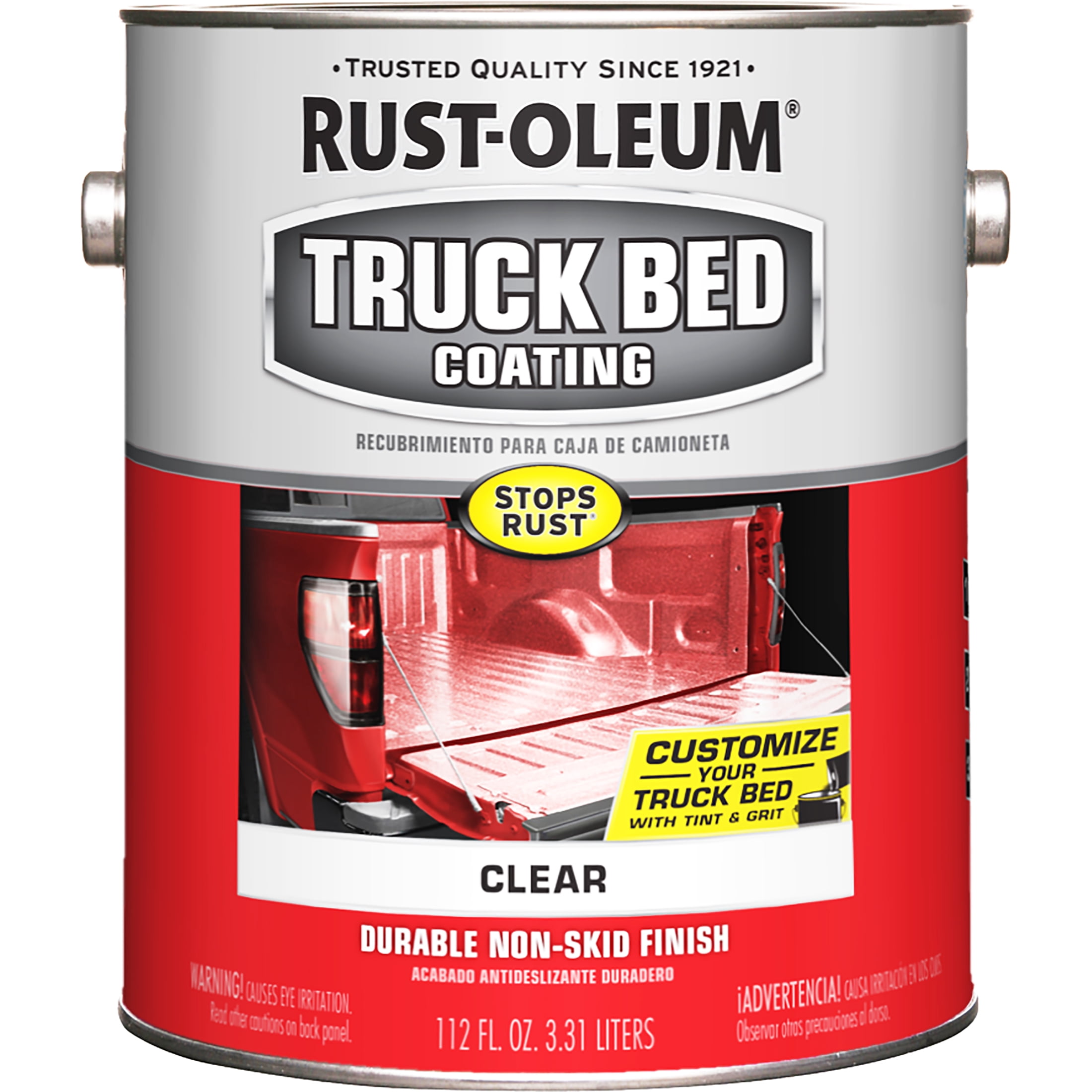 2 Pack, Clear, Rust-Oleum Automotive Truck Bed Coating-340451, 1 Gal