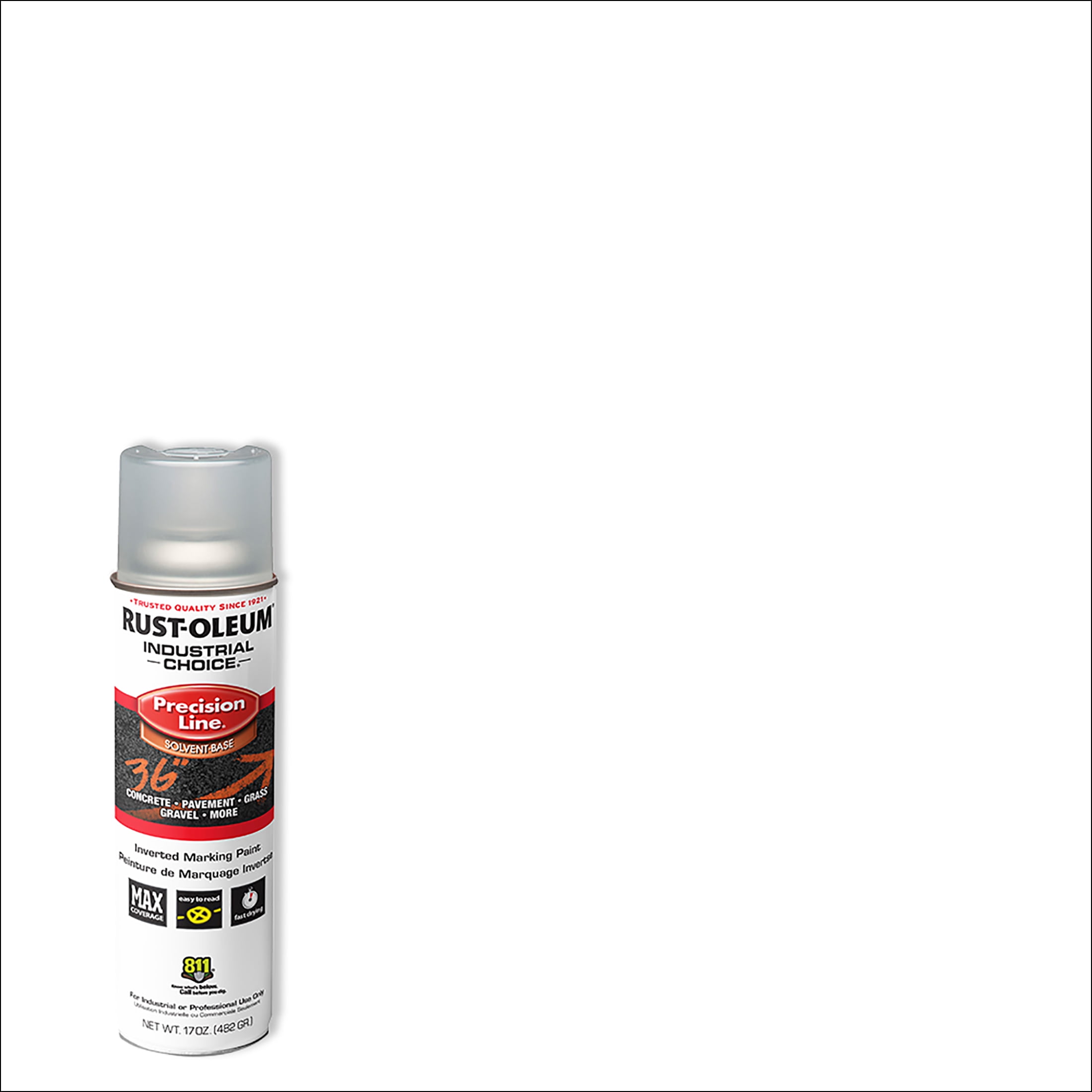 Industrial Choice Precision Line Marking Paint, Reflective Safety Green, 20 Oz Aerosol Can Industrial Choice Precision Line Marking Paint, Reflective Safety Green, 20 Oz Aerosol Can