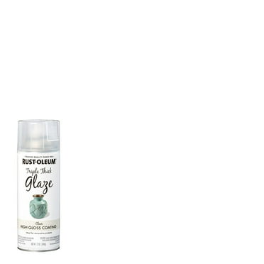 Clear, Rust-Oleum Specialty Gloss Triple Thick Glaze Spray- 12 oz