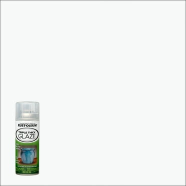 Clear, Rust-Oleum Specialty Gloss Triple Thick Glaze Spray-264985, 12 oz
