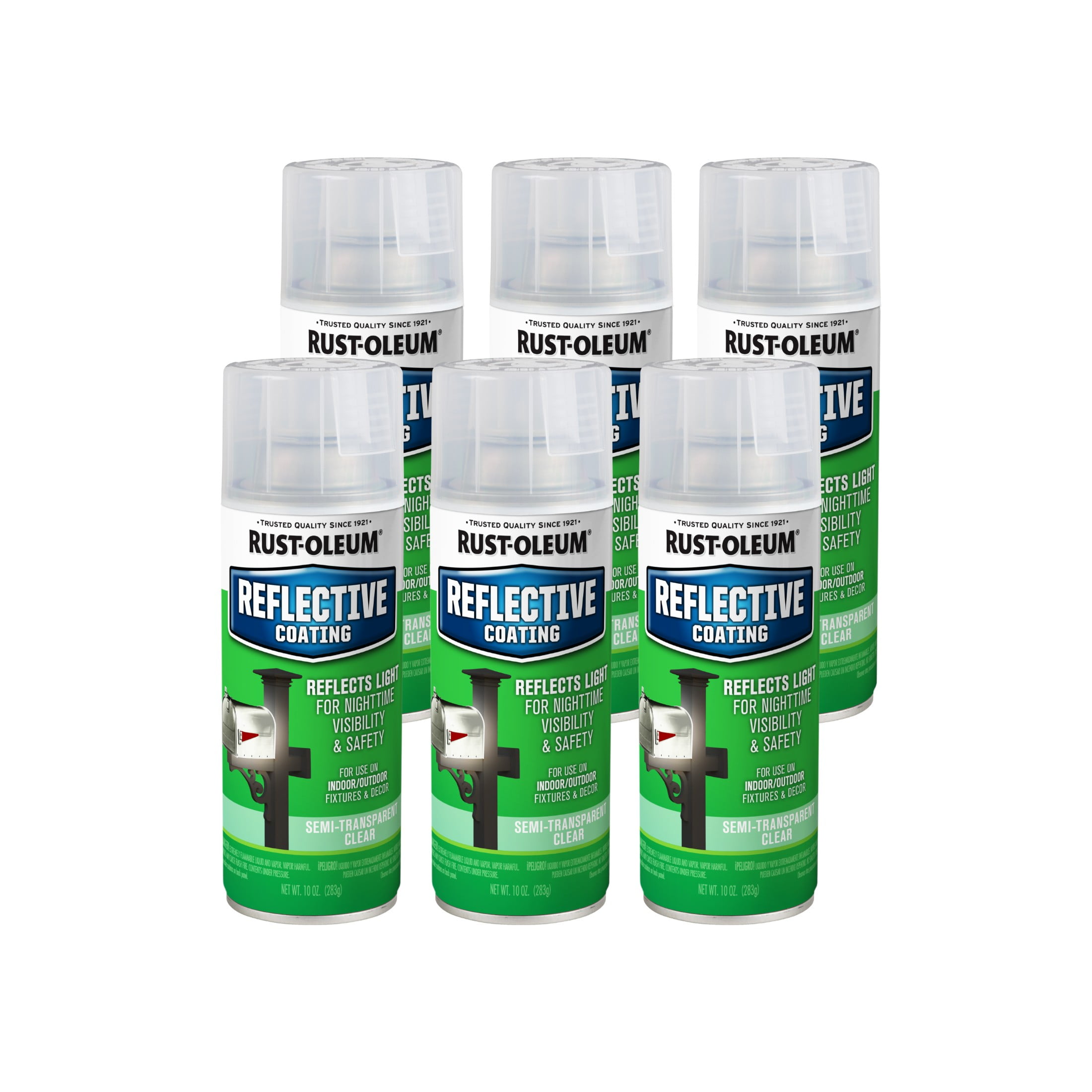 Rust-Oleum 214944 Specialty Reflective Finish 60 oz Spray Paint, 6