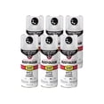 thumbnail image 1 of 6 Pack, Clear, Rust-Oleum Stops Rust Custom Spray 5 in 1 Matte Spray Paint-376868, 12 oz, 1 of 12