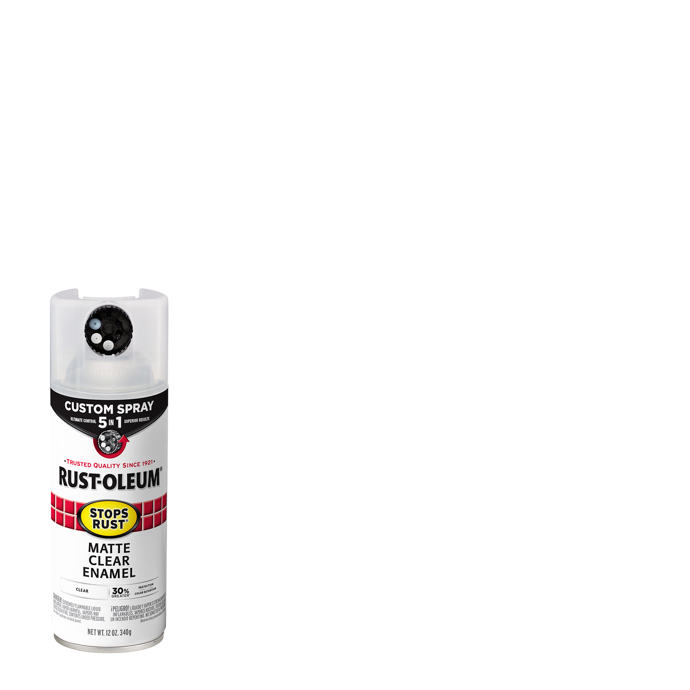 Krylon Fusion AllInOne Spray Paint, Matte, River Rock, 12 oz.