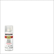 Clear, Rust-Oleum Stops Rust Matte Protective Enamel Spray Paint, 12 oz