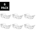 thumbnail image 1 of Clear Safety Glasses, Anti-Fog, Scratch Resistant, Fit Over Eyeglasses Goggles, Industrial Grade Protection, Transparent, 1 of 6