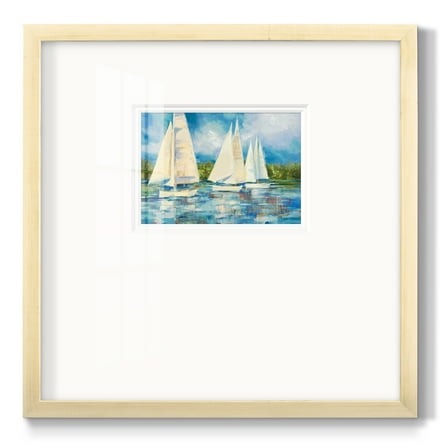 Clear SailingPremium Framed Print