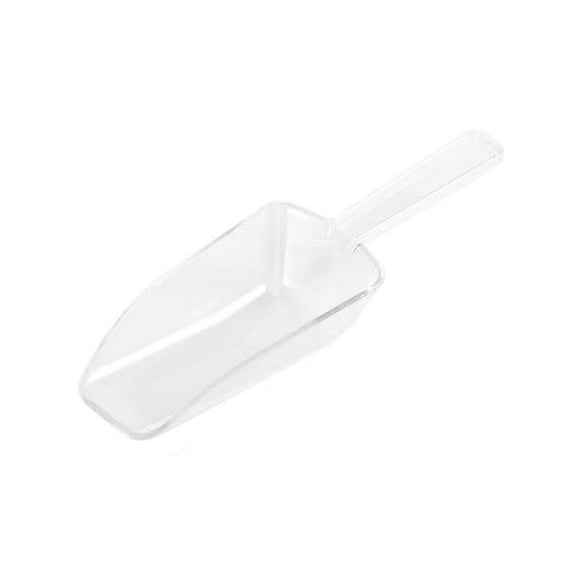 Clear Scoops Plastic Scoops Ice Cream Small Grains Shovel Kitchen Flour Candy Multifunctional Ice Tray Shovel Q3Z9