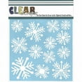 thumbnail image 1 of Clear Scraps CSSM6-NORFL Stencils 6 in. x 6 in.-Nordic Snowflakes, 1 of 5