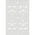 thumbnail image 1 of Clear Scraps Wall Stencils 18 Inch X 24 Inch-Damask, 1 of 2