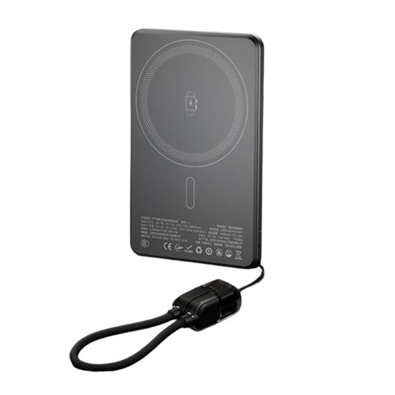 Clear Screen Power Backup 5000mAh 10000mAh Wireless Charging Suitable For Smartphones Tablet Laptop Other Devices