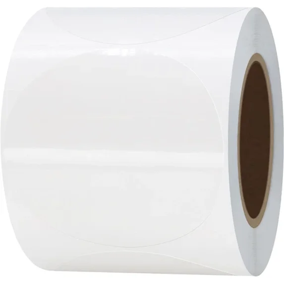 Clear Seal Sticker Labels 2 Inch round Circle Wafer Stickers/Labels 2 ...