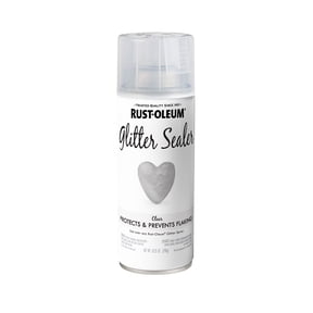 Clear Sealer, Rust-Oleum Glitter Spray Paint-267736, 10.25 oz
