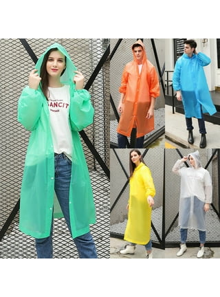 Chasse clear rain store jacket with hood